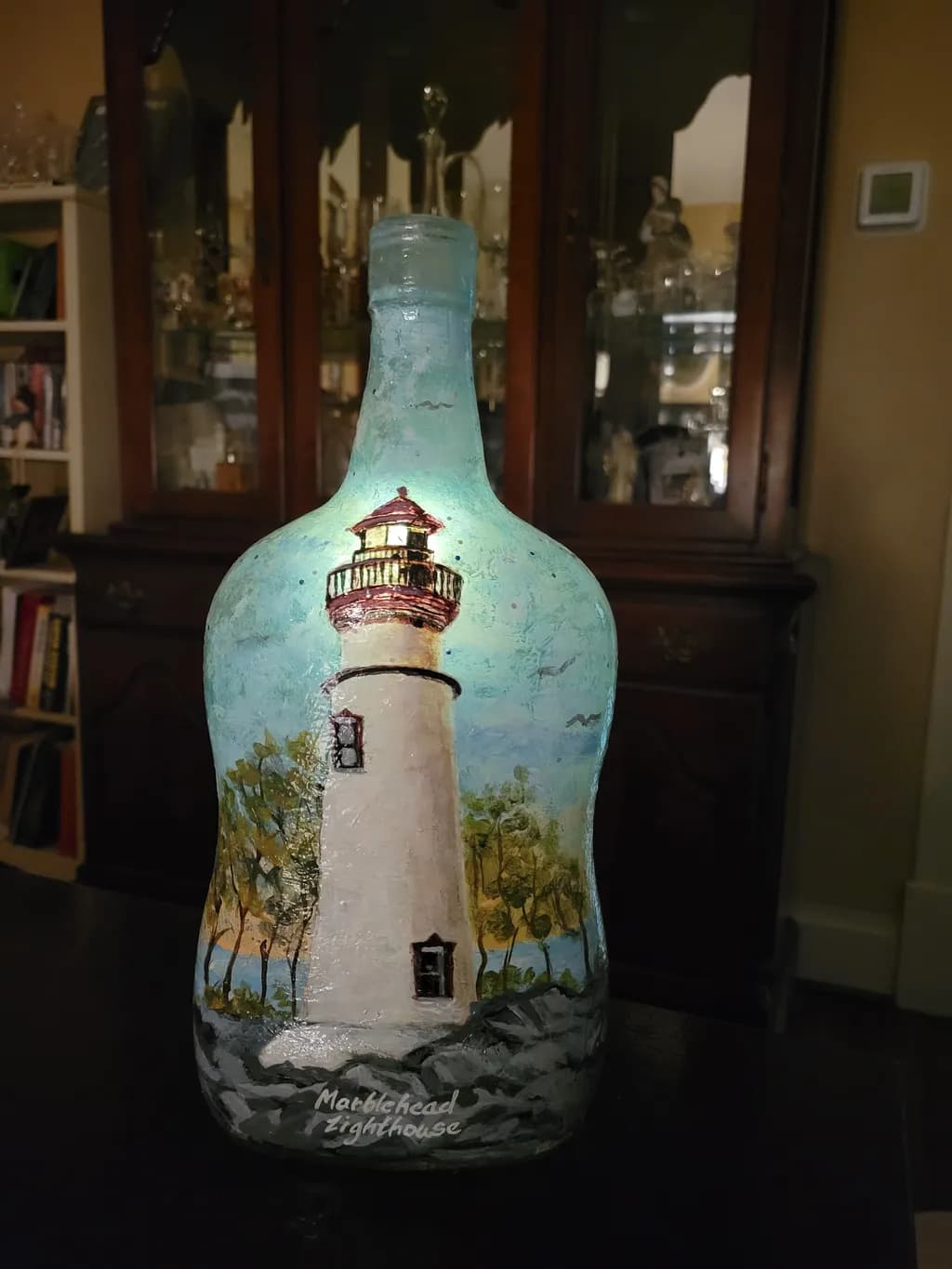 Marblehead Lighthouse Bottle