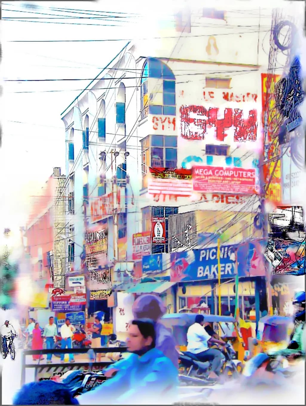 Hyderabad Street Scene