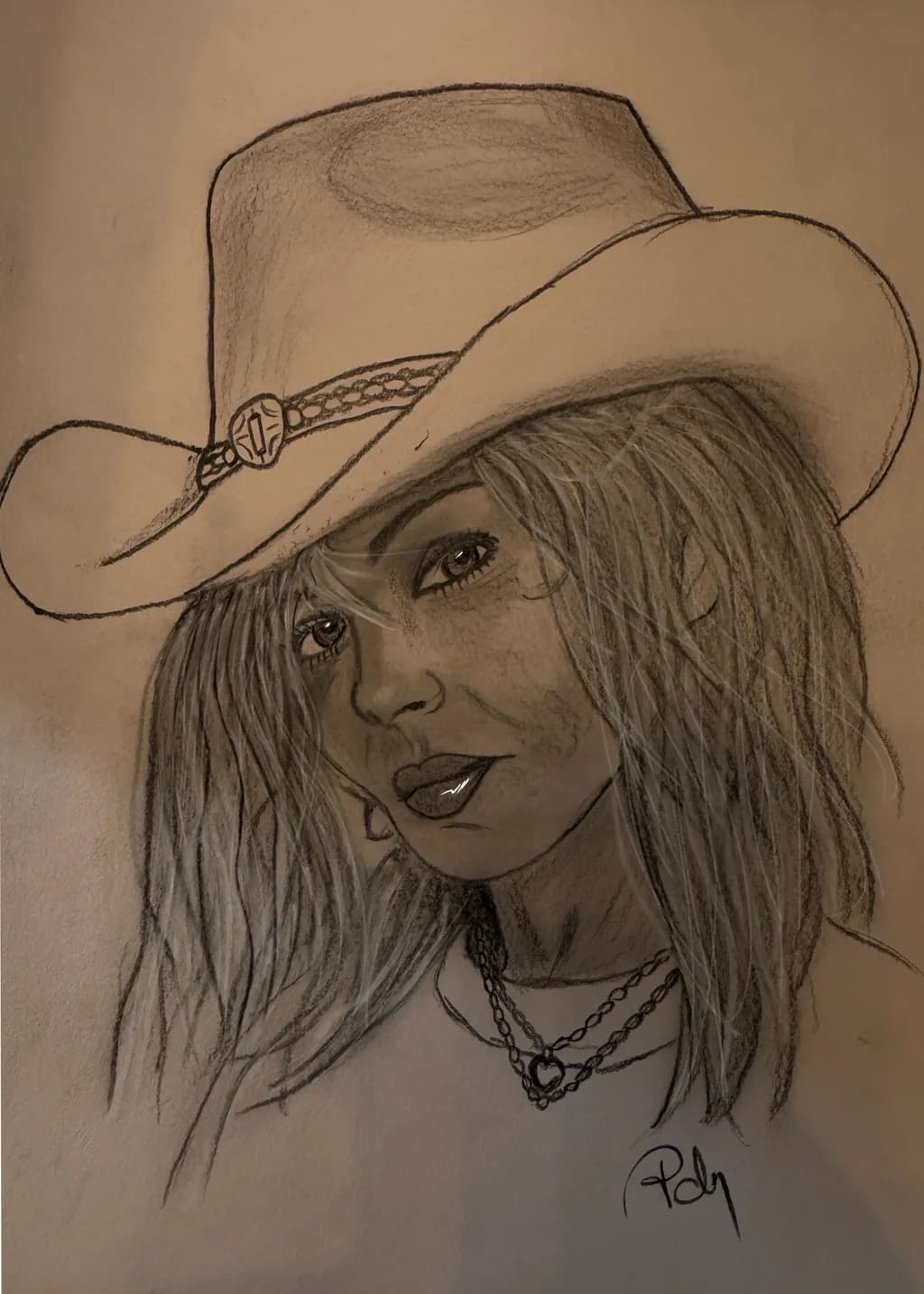 Cowgirl Reflection