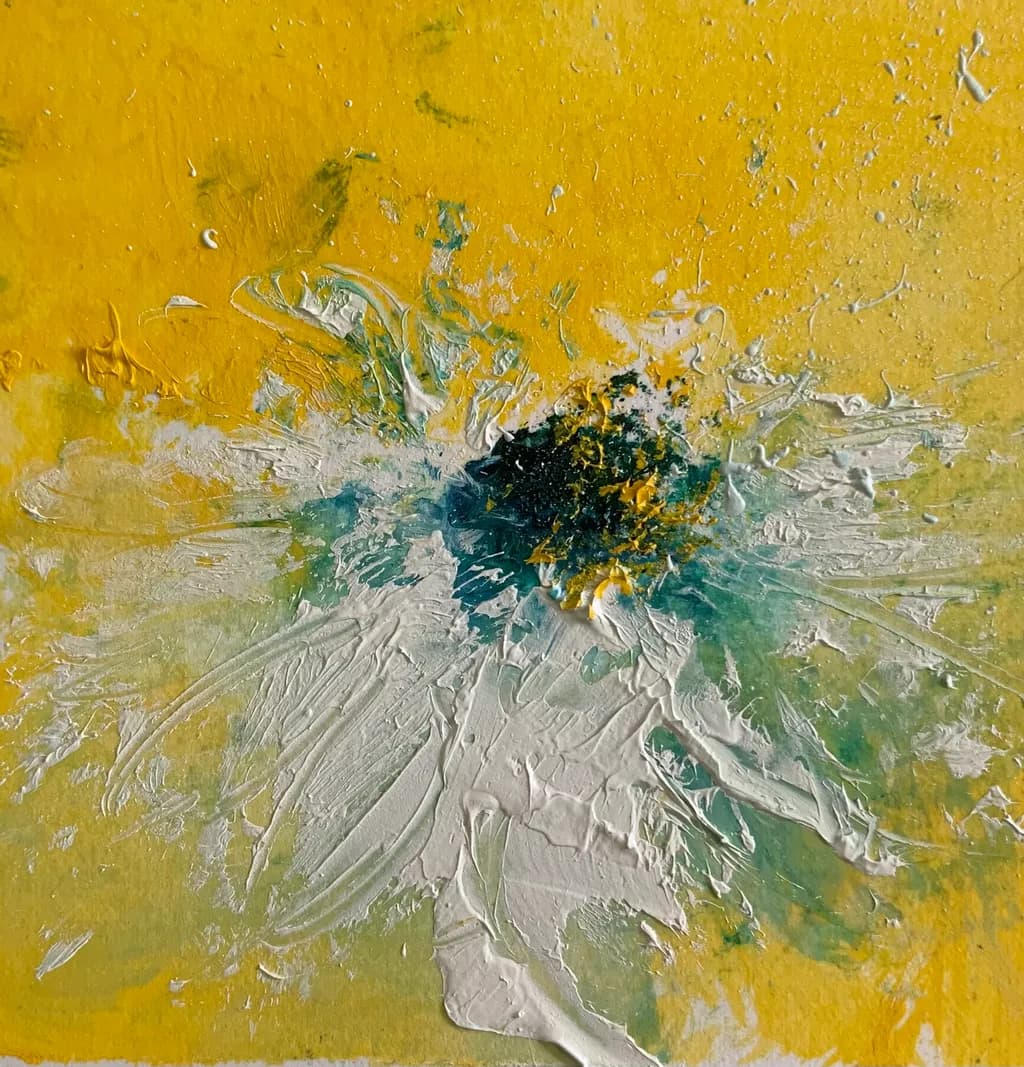 Abstract Flower Burst