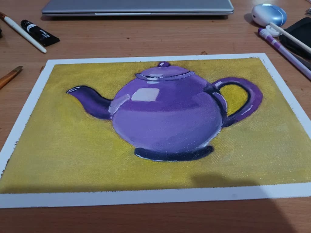 Purple Teapot Study