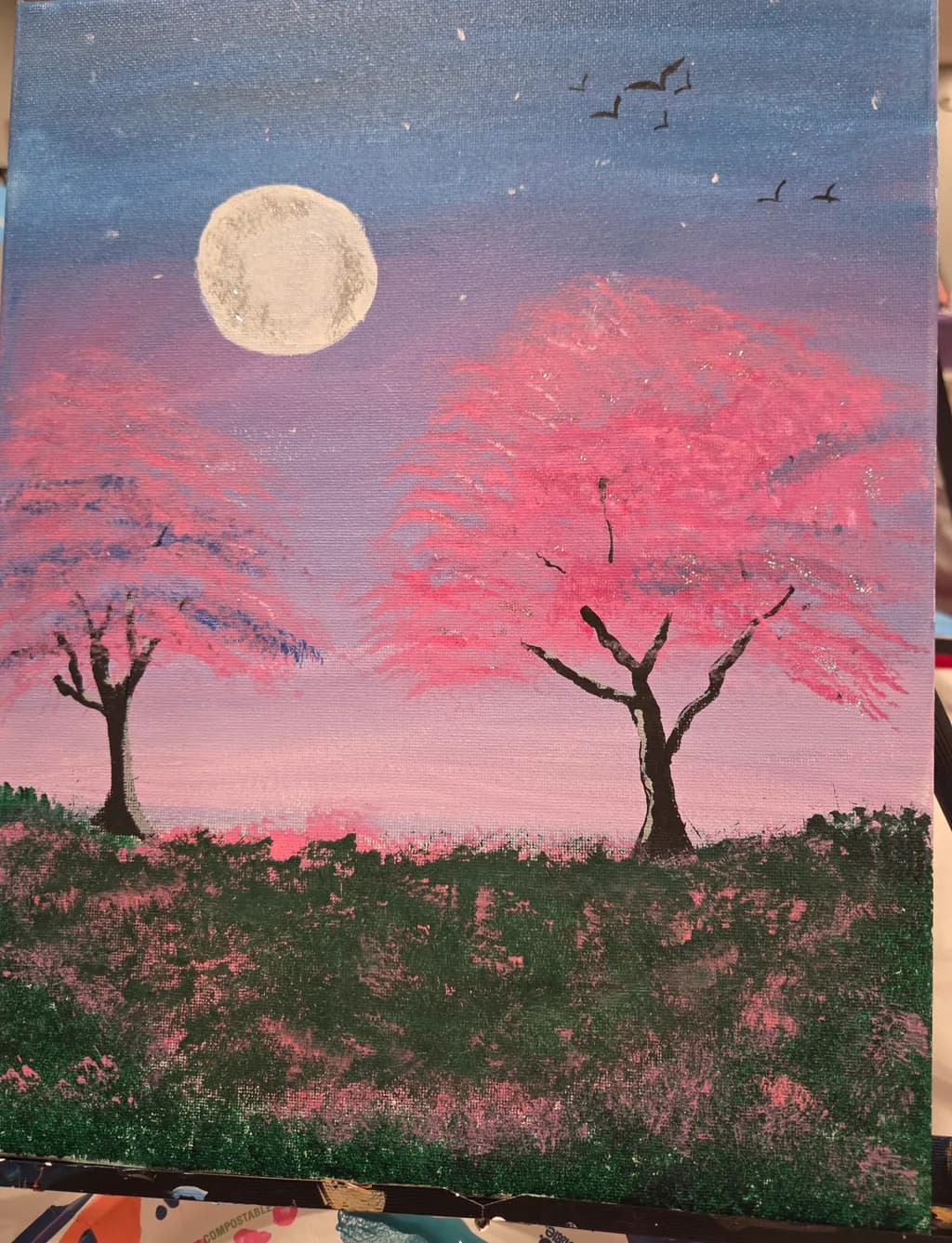 Moonlit Blossoms