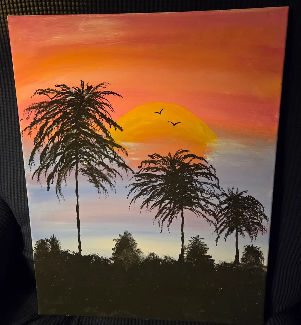 Sunset Palms