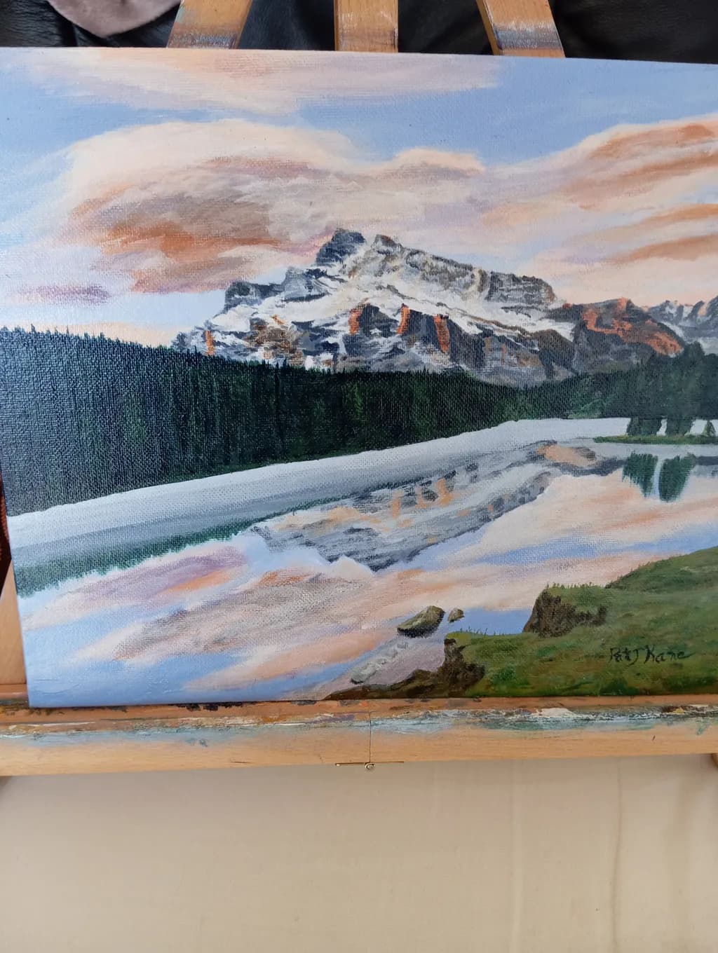 Two Jack Lake Reflections