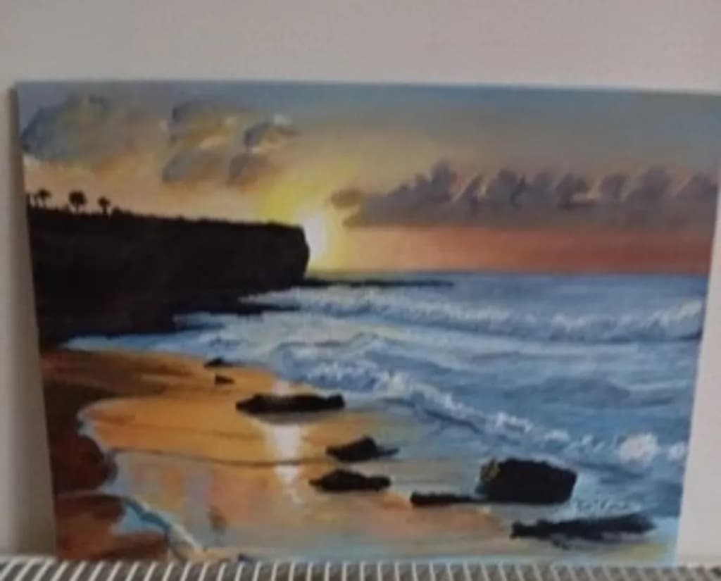 Rocky Shore Sunrise