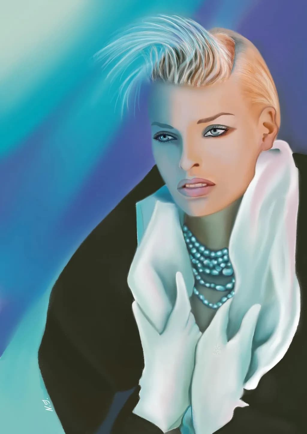 Blue Gaze