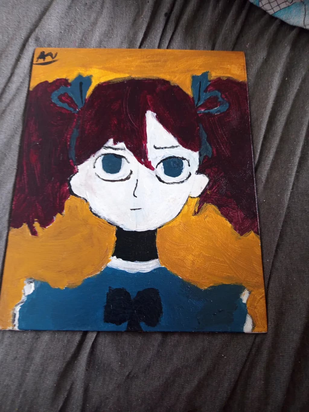 Pensive Pigtails