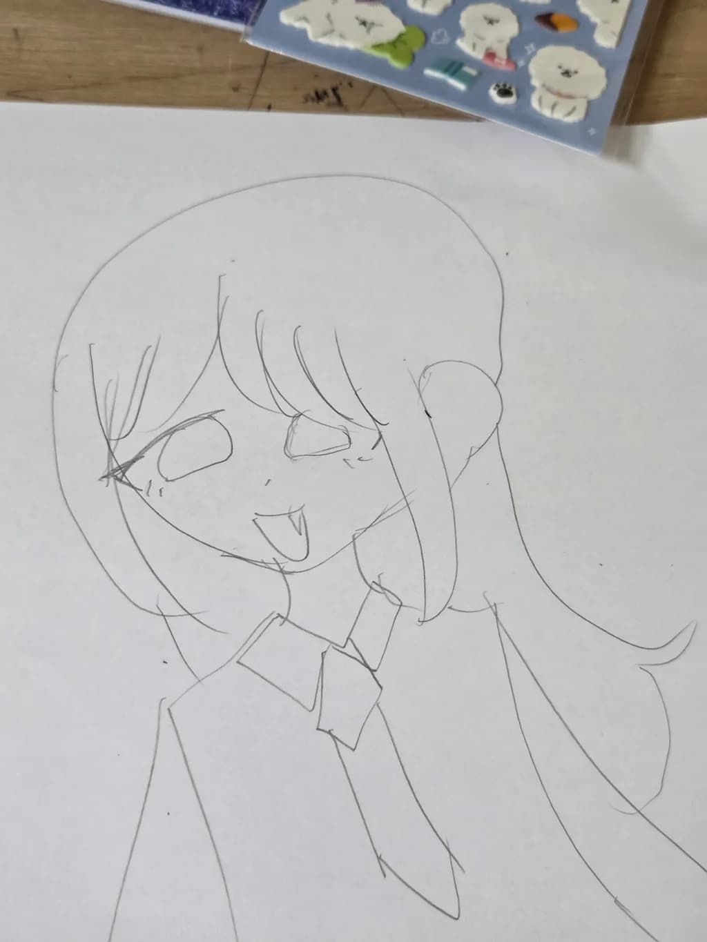 Cheerful Sketch