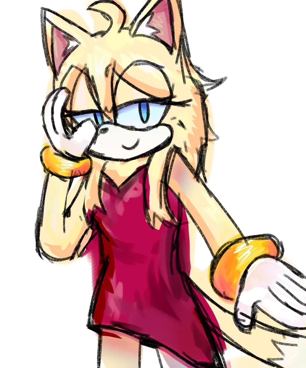 Confident Glance