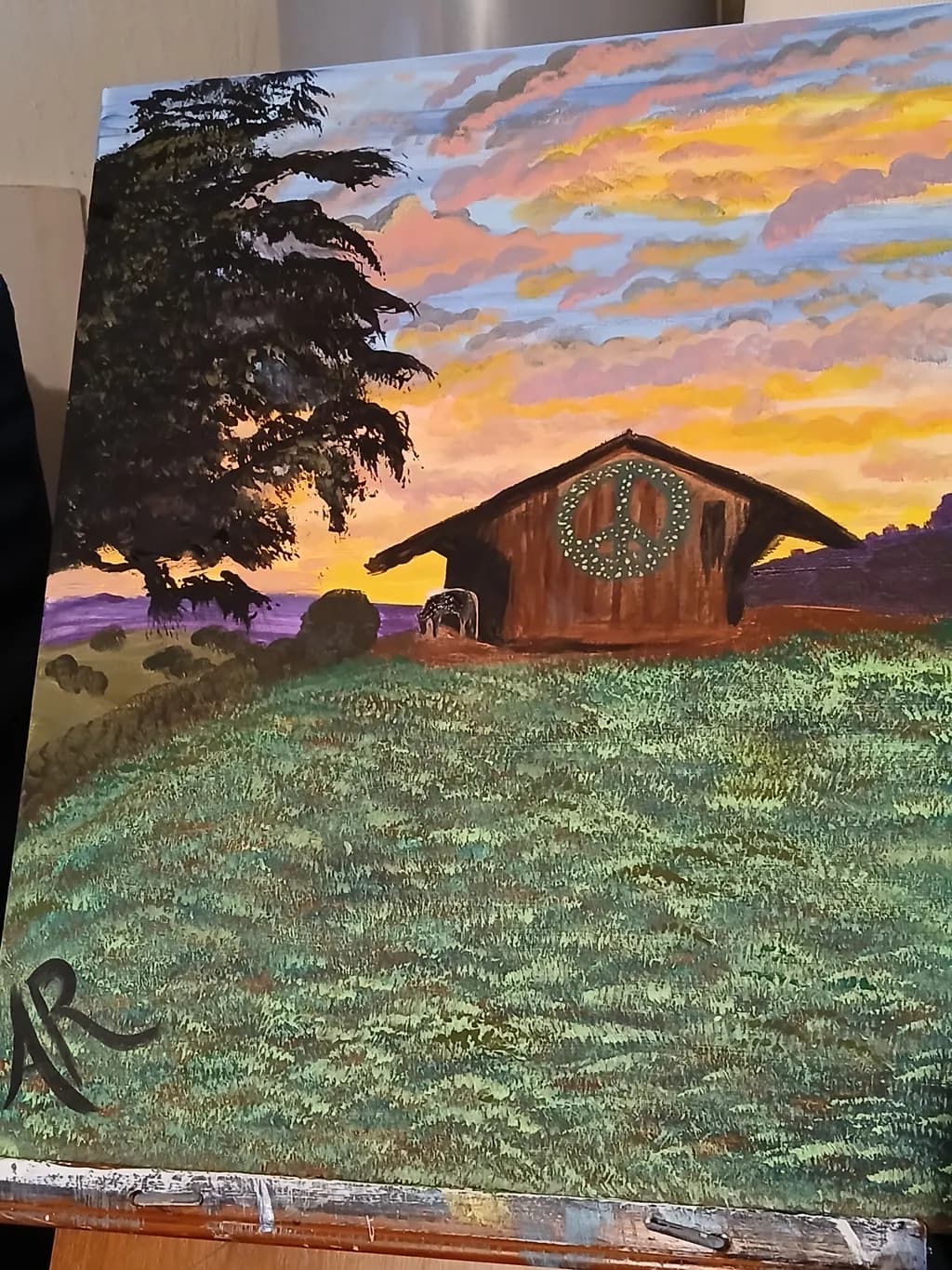 Sunset Meadow Peace