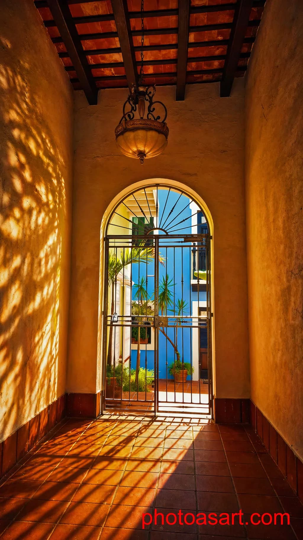 Patio Azul