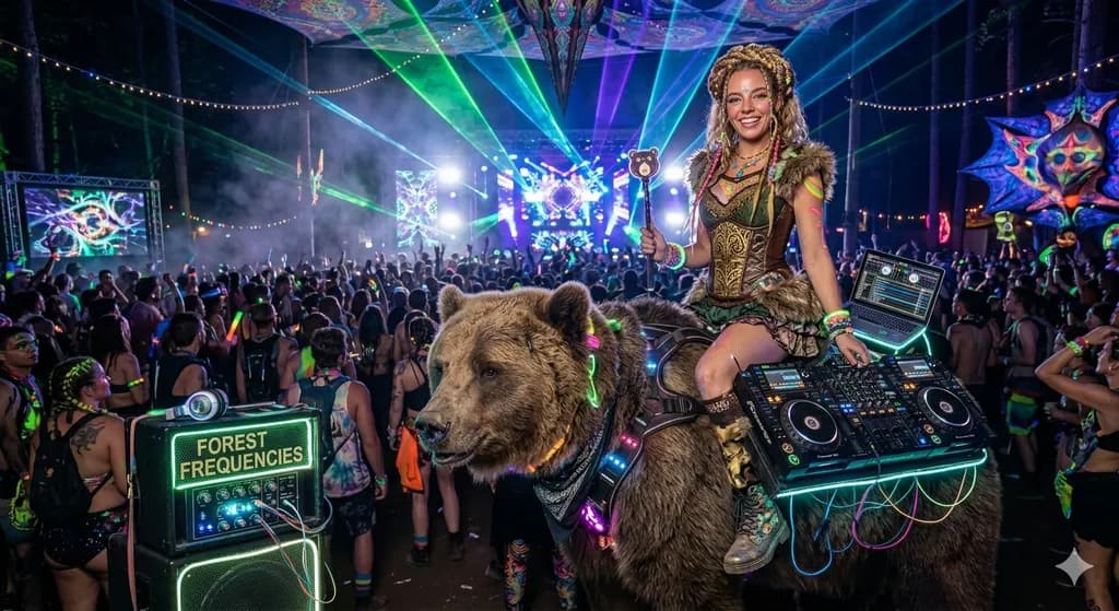 Forest Frequencies DJ Ride