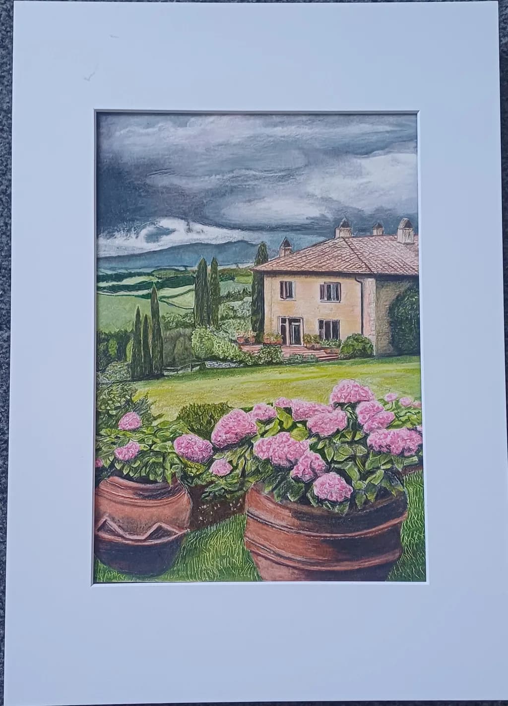 Tuscan Garden View