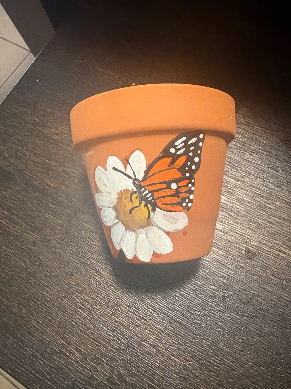 Monarch Blossom Pot