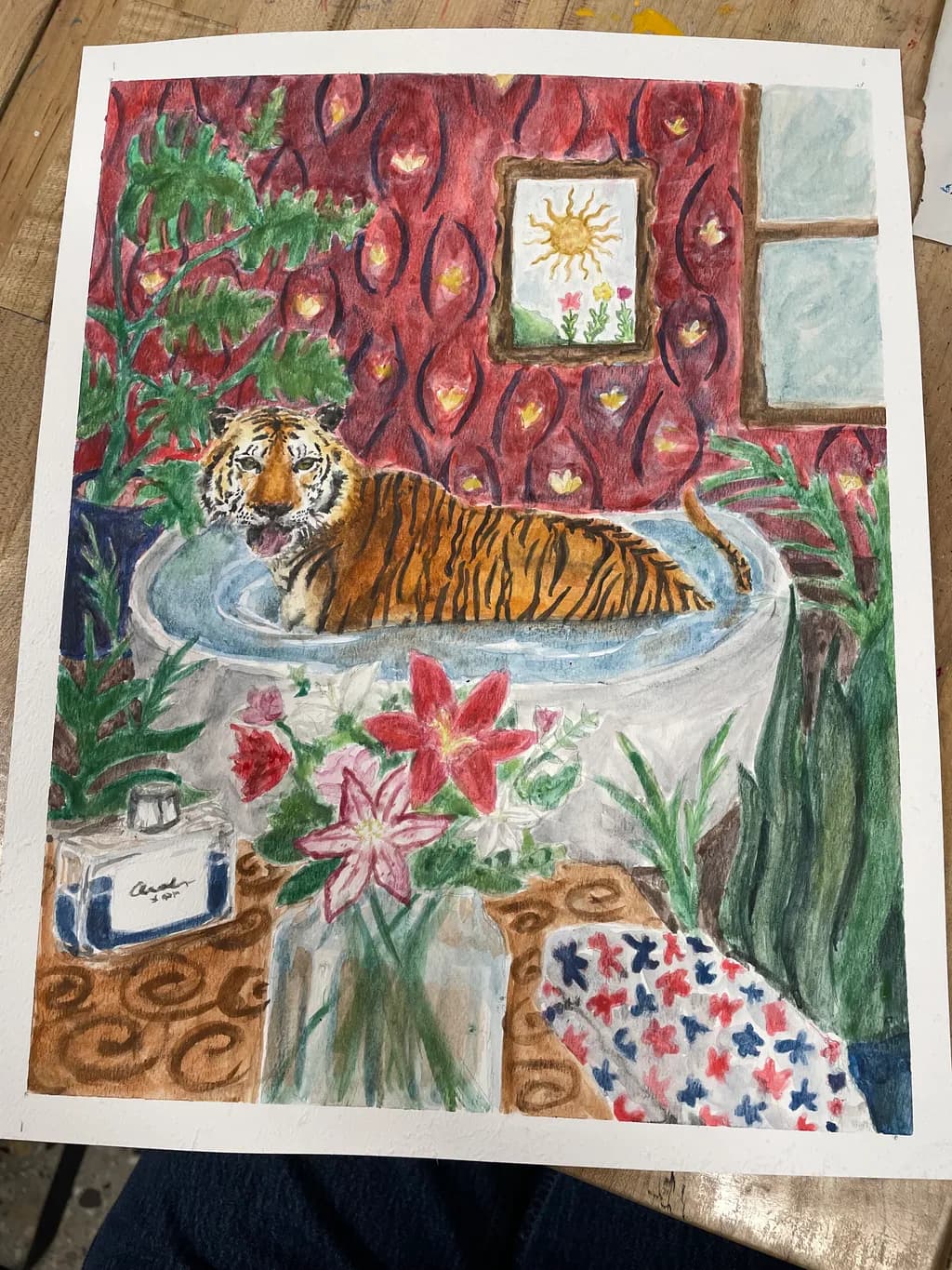 Tiger in the Tub