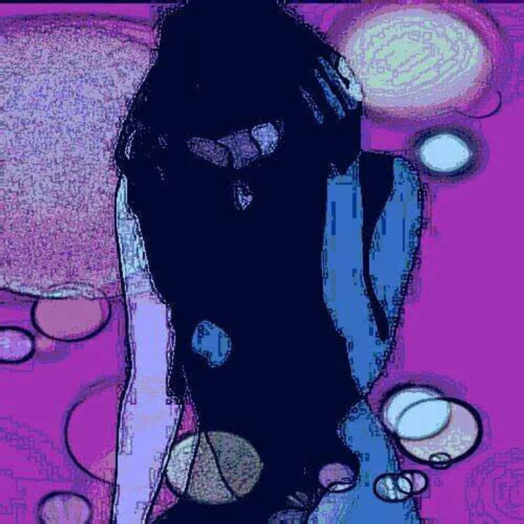 Abstract Figure with Orbs