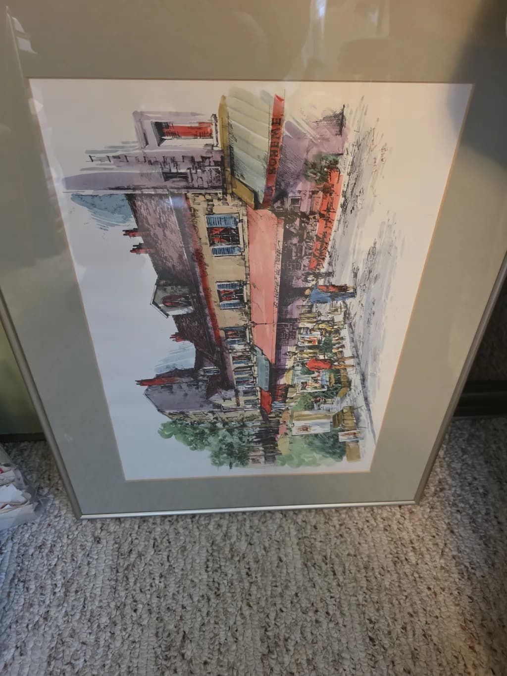 Parisian Market Scene