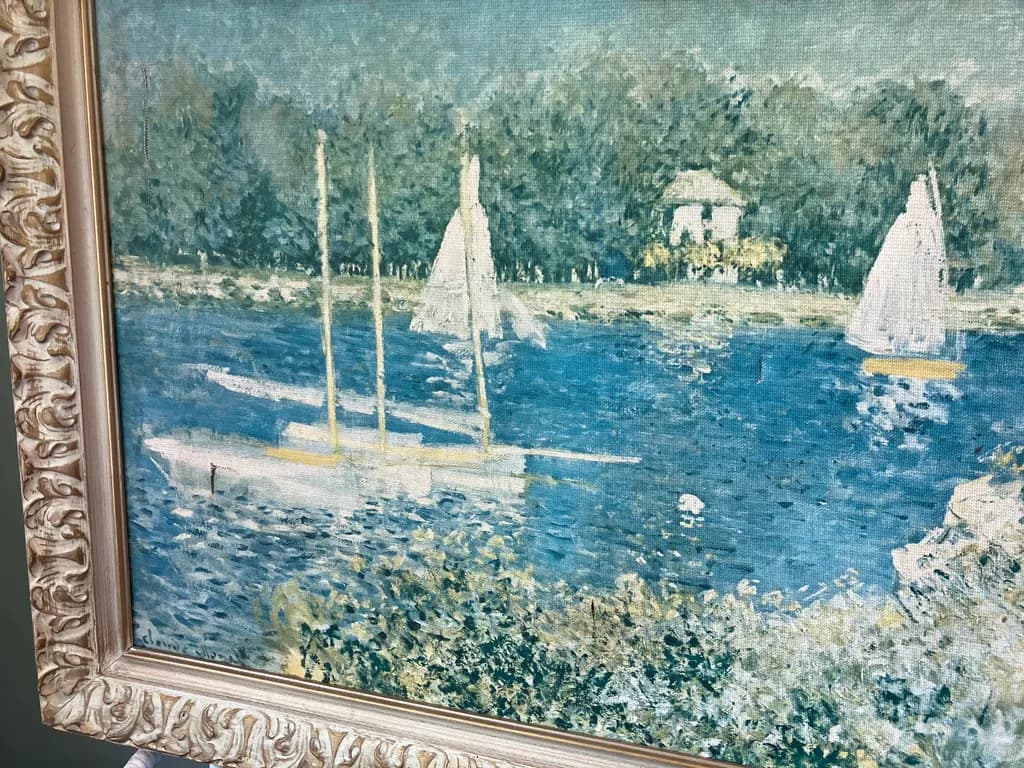 Sailboats on the Water