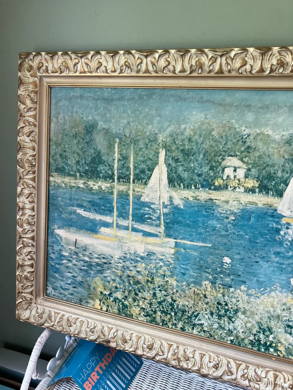 Sailboats on the River