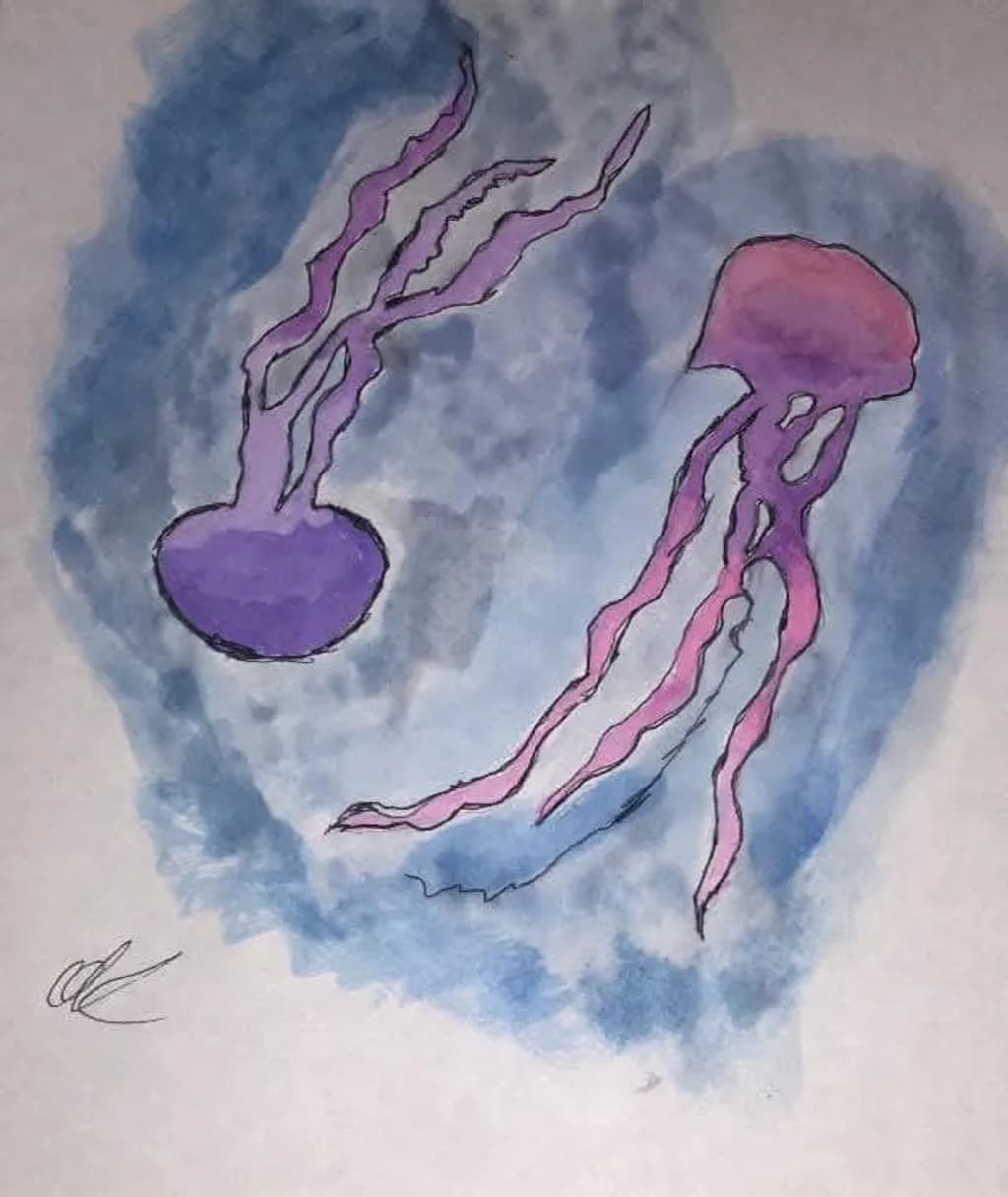 Drifting Jellyfish