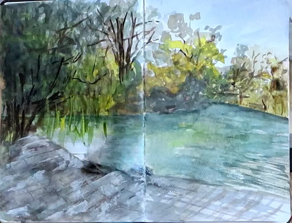 Reflections by the Water