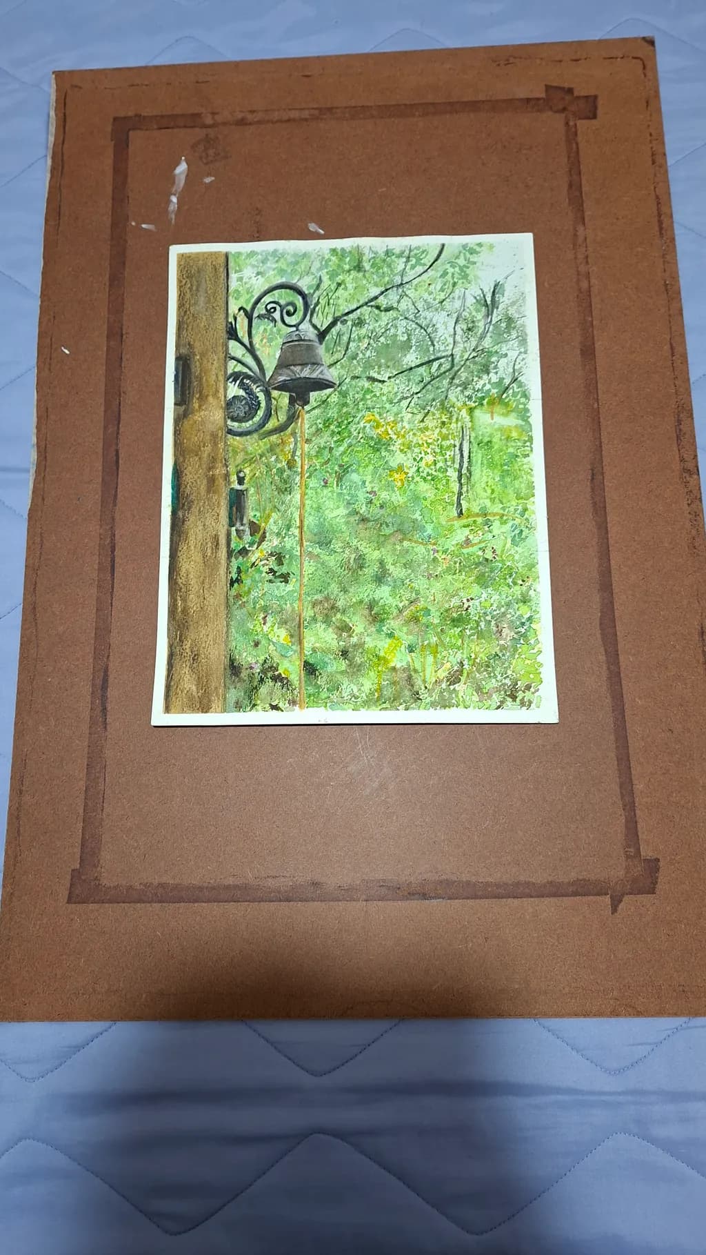 Garden Bell Reflection