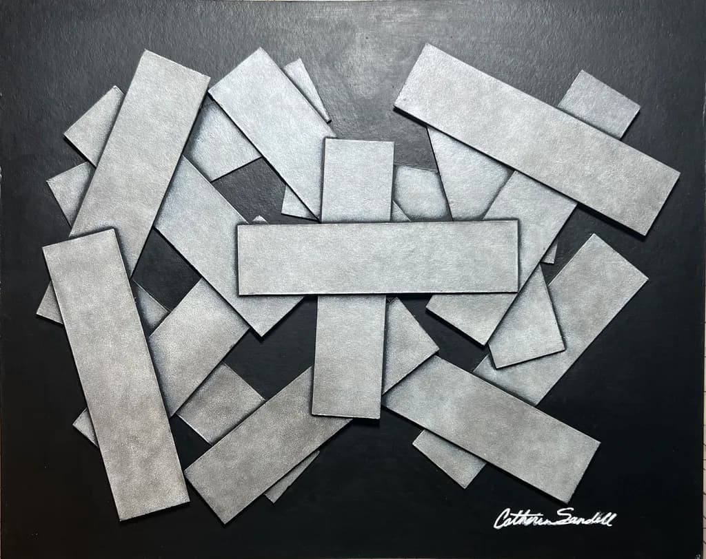 Silver Rectangles Composition