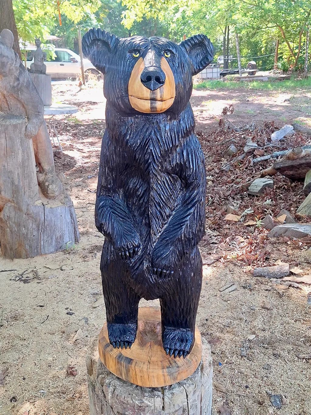 Standing Black Bear