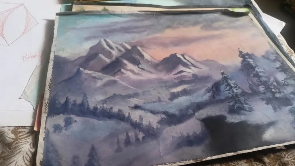 Dusky Mountain Veil