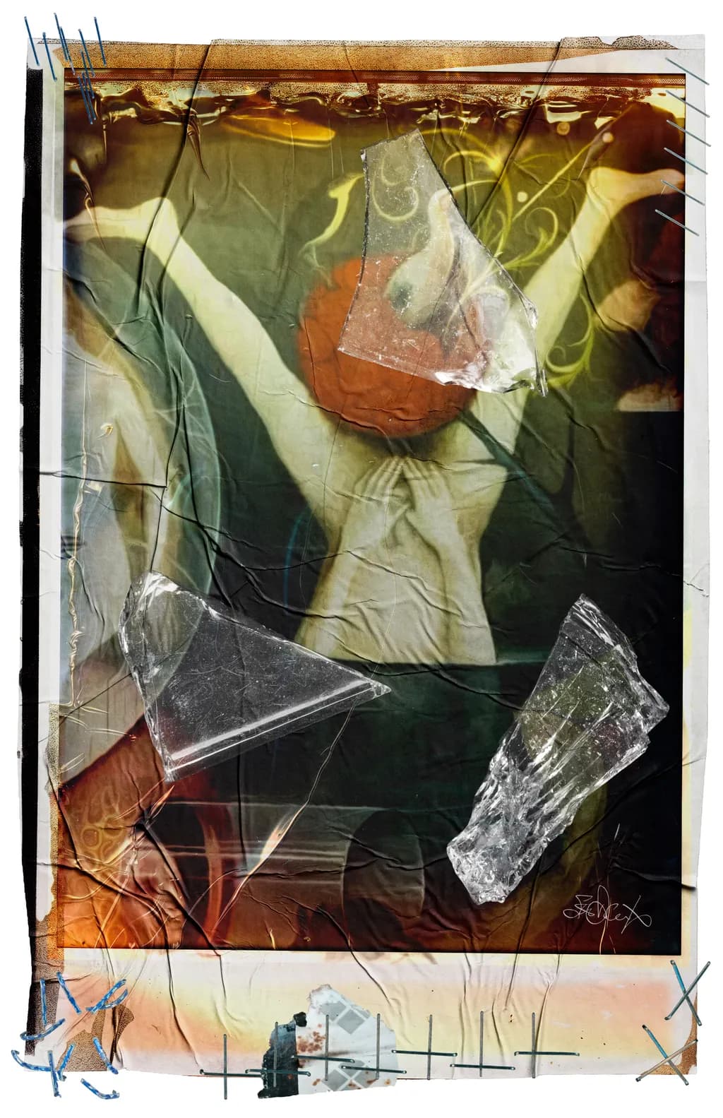 Broken Glass Figure