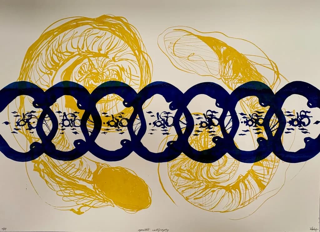 Cymatic Calligraphy