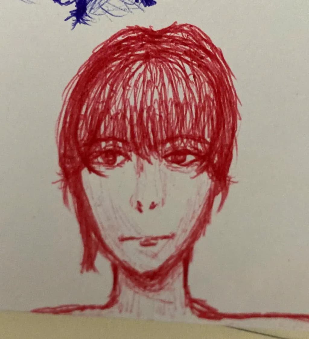 Red-haired Reflection