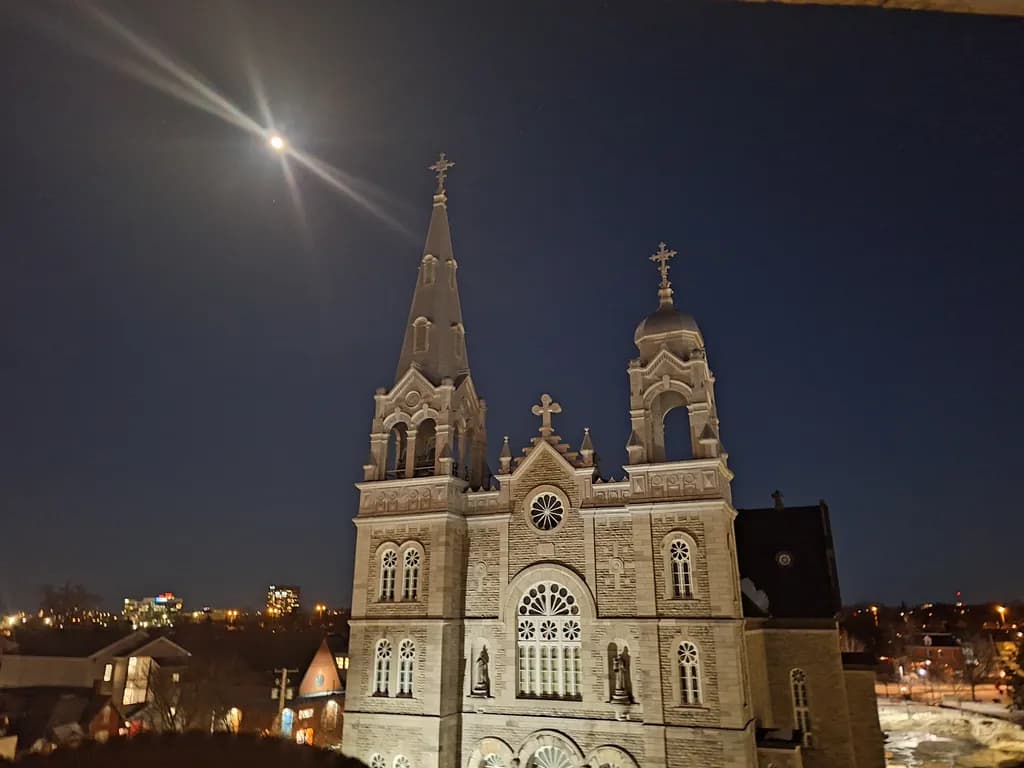 Moonlit Basilica