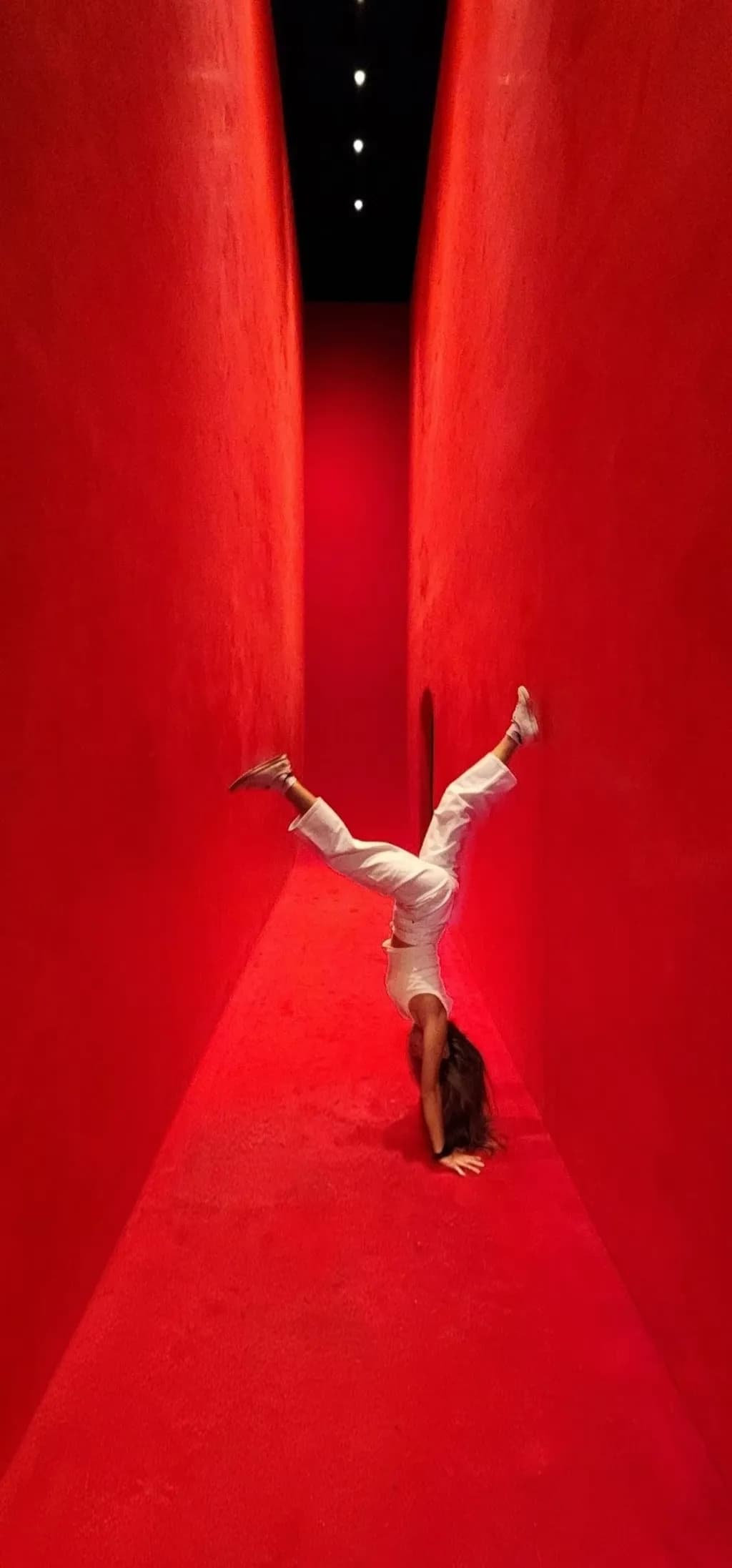 Crimson Handstand
