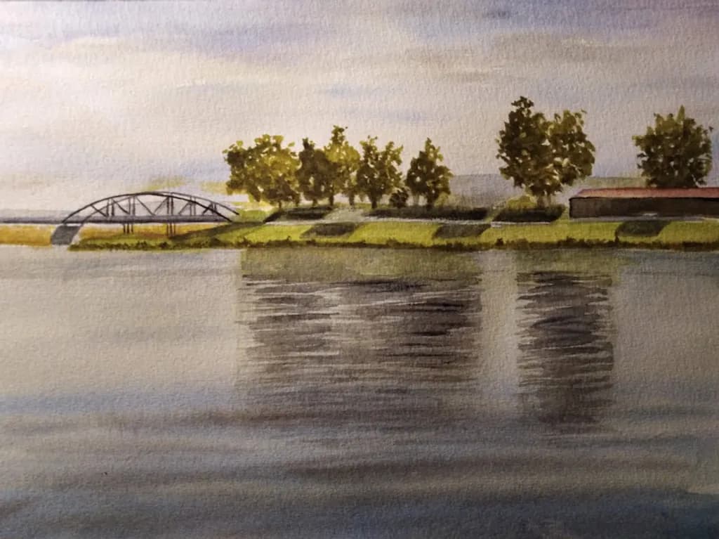 Riverbank Reflections