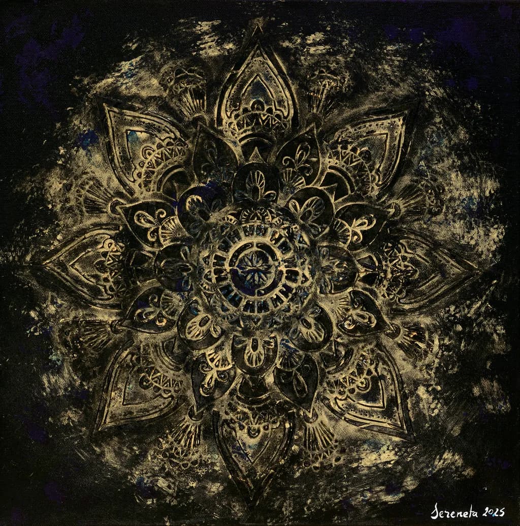 Golden Mandala Eclipse
