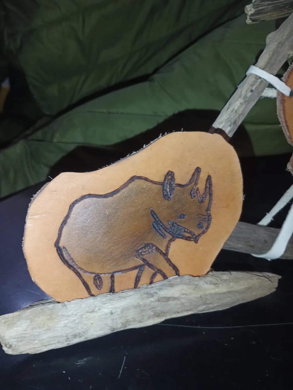Driftwood Rhino