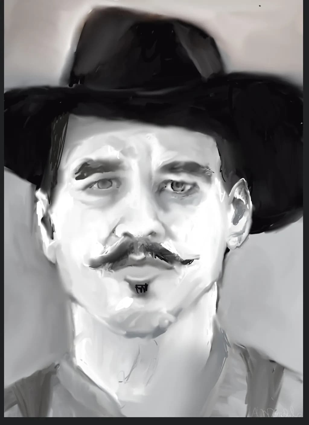 Moustached Cowboy