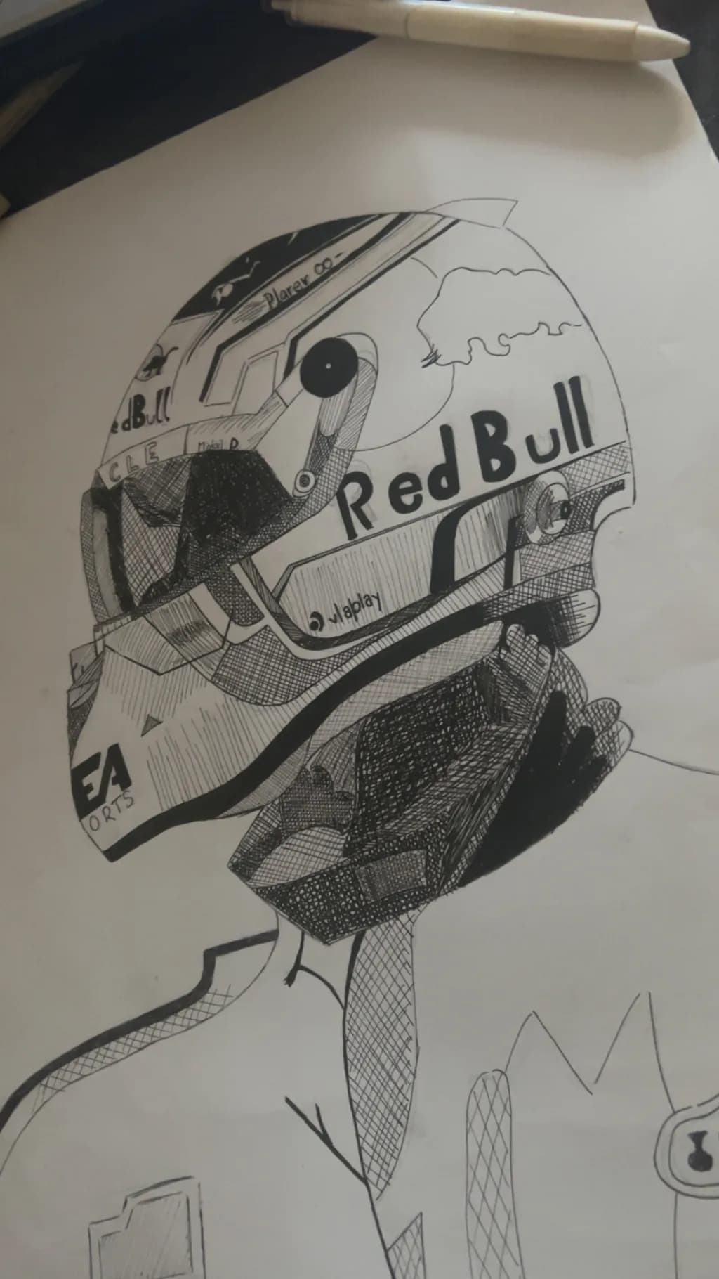 Racing Helmet Study
