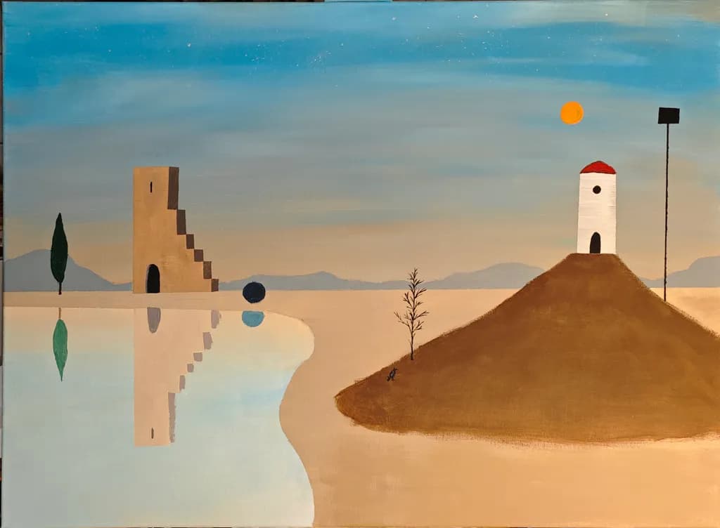 "A Place Without Time" 55x75