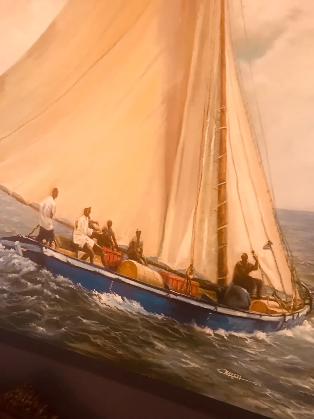Sailboat at Sea