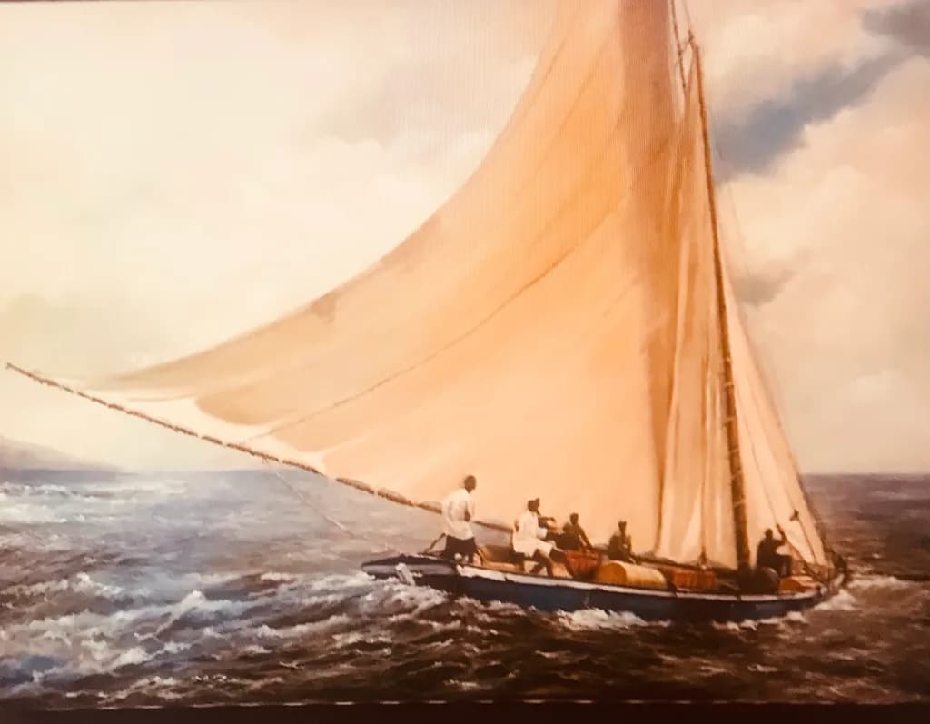 Sailboat at Sea
