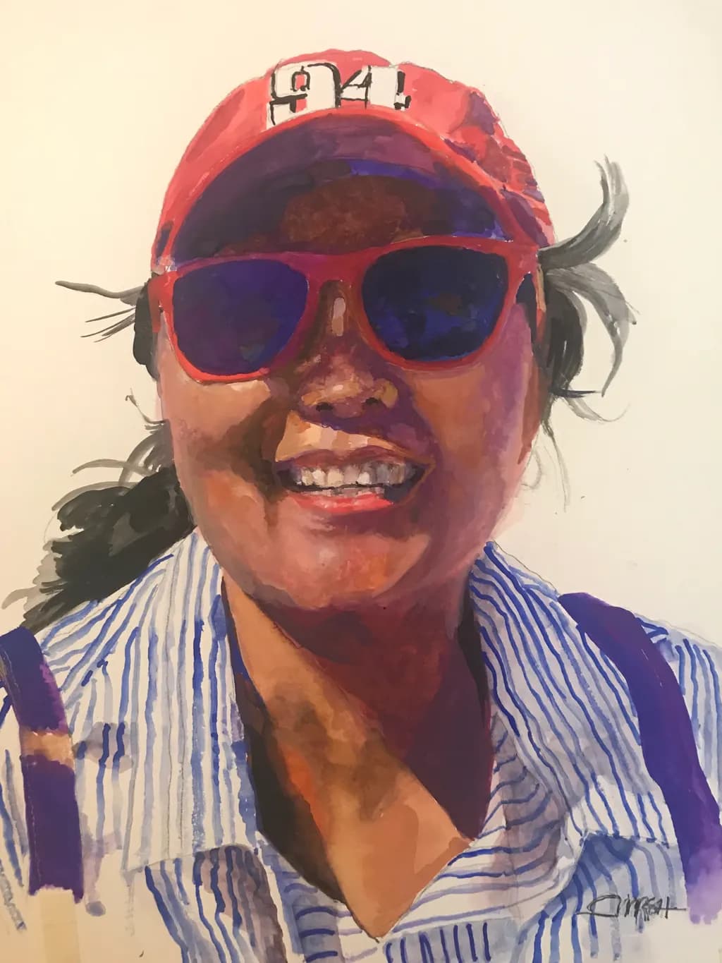 Red Cap Portrait