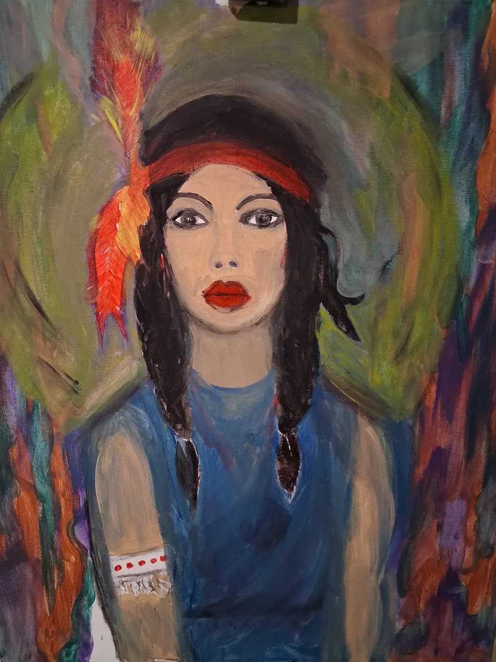 Crimson Feather Muse
