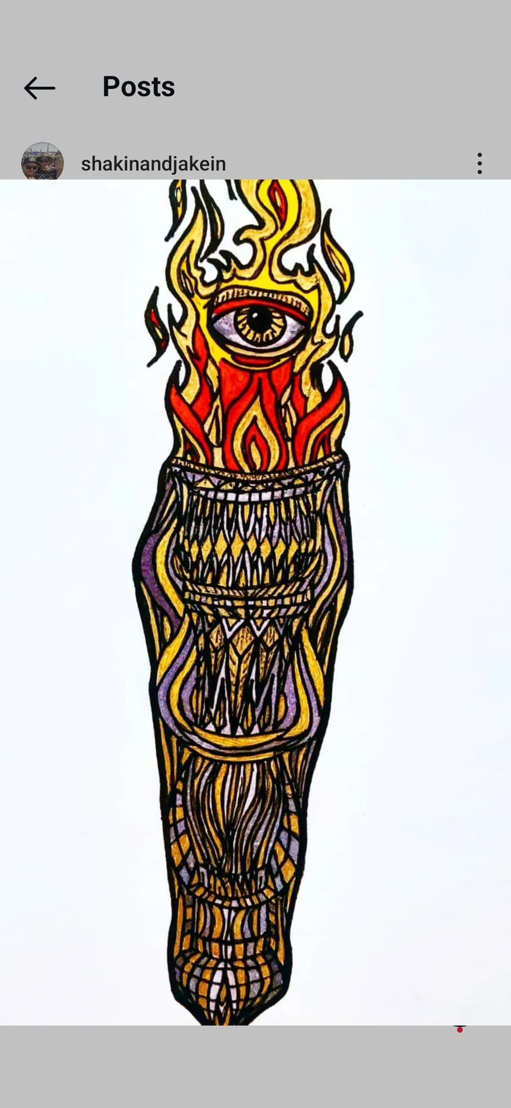 Flaming Gaze Torch