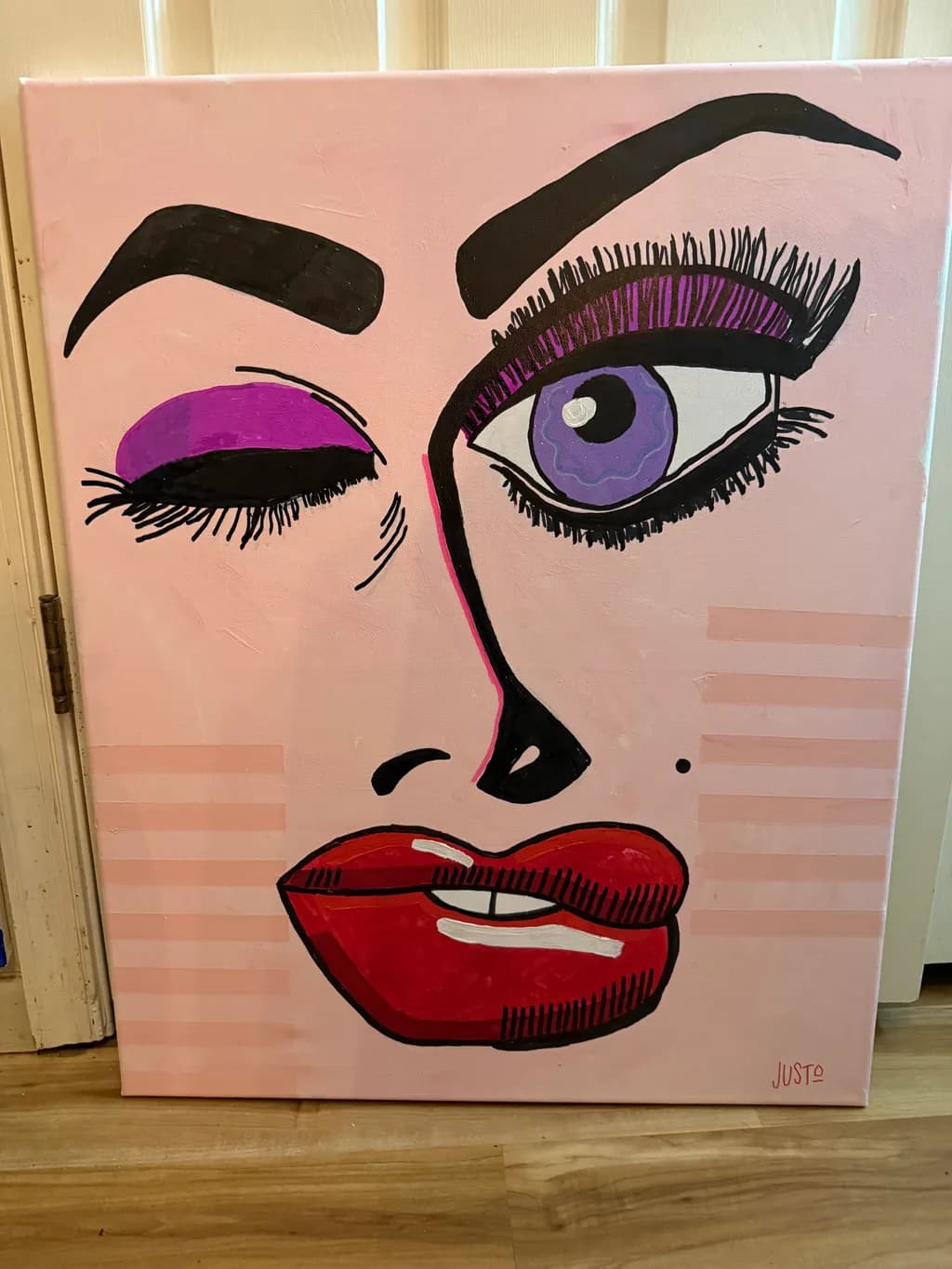 Bold Face Portrait