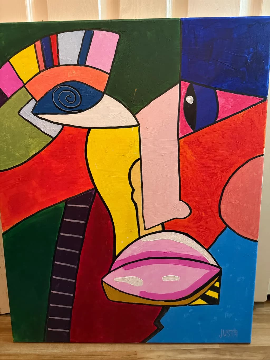 Abstract Face Composition