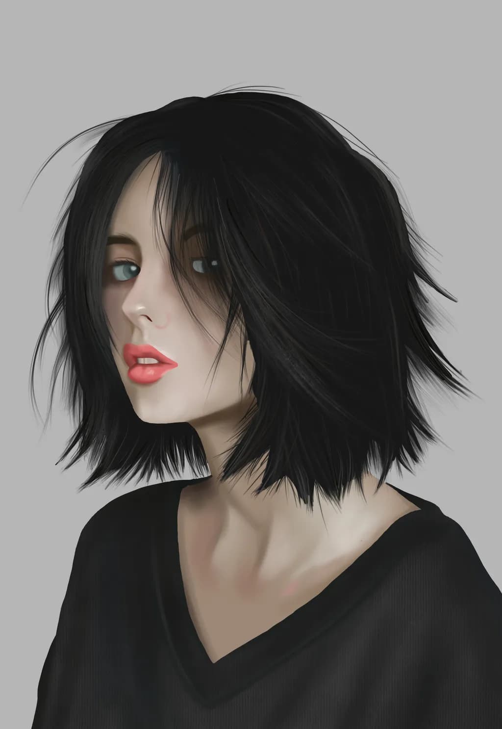Shadowed Gaze