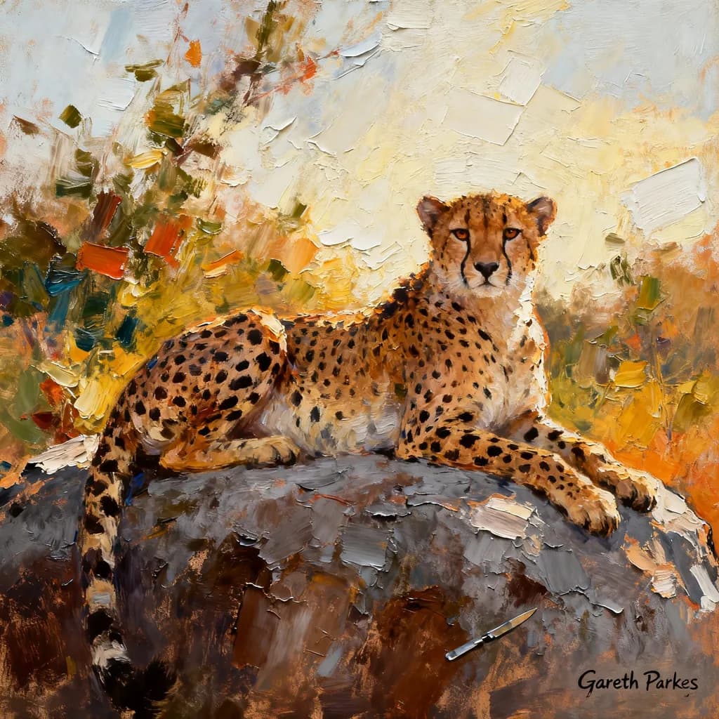 Cheetah Resting