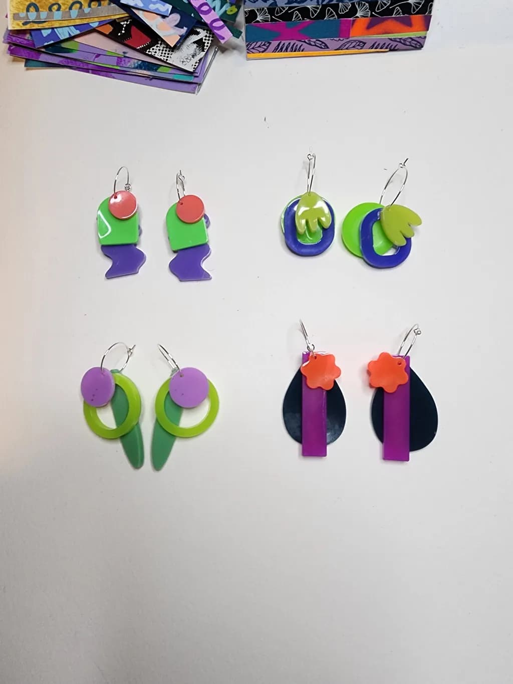 Color Block Charms